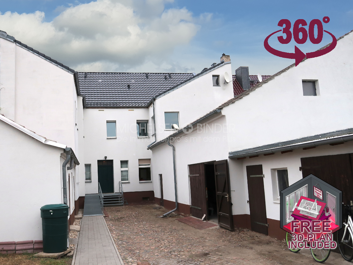 Attraktives Wohn- und Gesch�ftshaus mit in Toplage von Luckenwalde